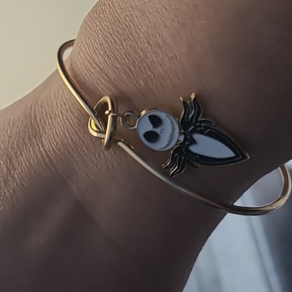 Disney's Nightmare Before Christmas Cuff Bangle Bracelet - Picture 2 of 3